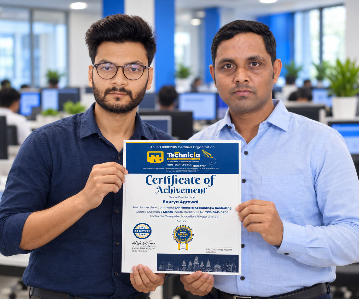 A Technicia certificate
